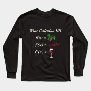 Wine Calculus Long Sleeve T-Shirt